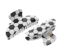 Healvian 2 Pezzi Fermaglio per Chioma Calcio in Plastico Robusto Design Sportivo Elegante per Donne e Ragazze, per Eventi a Tema Sportivo e Acconciature Rapide