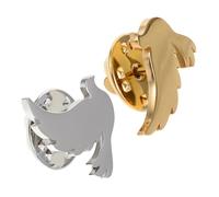 Healvian 2 Pezzi Spilla A Forma Di Con Collana Retrò Spilla A Forma Di Della Pace Per Donna