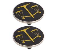 Healvian 2 Pezzi spille da avvocato spille della giustizia spilla da avvocato per uomo spilla della legge