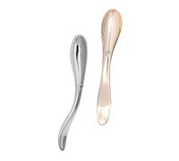Healvian 2 Pezzi Strumenti Massaggiatori per Applicatori per Crema Occhi Oro e per Occhiaie e Gonfiore Accessori Skincare per e Nutrizione Della