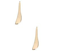 Healvian 2 Pz Barra a Punta Tonda Accessorio Per Massaggi Asse Tavola Da Massaggio Raschiante Tavola Da Massaggio Per Il Corpo Strumenti Cinesi Per Raschietto Grilletto Rame Golden