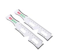 Healvian 2 Pz Righello Della Distanza Della Pupilla Misuratore Ottico Di Pd Strumento Di Misurazione Pd Per L'occhio Misuratore Della Distanza Della Pupilla Strumento Per Gli Occhi Pvc