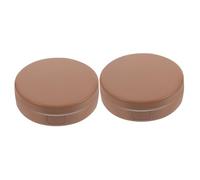 Healvian 2 Set Custodia Per Lenti a Contatto Feng Custodia Per Lenti a Contatto Portatile Scatola Per La Con Scatola Specchio As522 (Tè Al Latte) Carte Di Benedizione Vuote