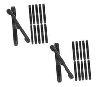 Healvian 2 Set Di Ganci Per Occhiali in Silicone Senza Maniche Per Coprigambe Comodi E Alla Moda 10 Paia*2