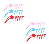 Healvian 2 Set Di Ganci Per Occhiali Senza Adesivo Fermaocchiali Giornalieri Morbidi Supporti Per Le Orecchie in Silicone Per Persone Attive Supporti Per Occhiali 15 Paia*2