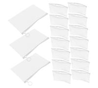 Healvian 20 pezzi Astucci con Cerniera Trasparenti Sacchetti Cosmetici e Penne Leggeri e Organizer Viaggio Antipolvere per Scuola e Ufficio