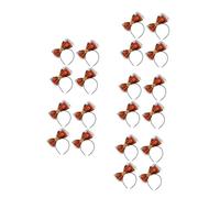 Healvian 20 Pezzi Cerchietti Halloween Leggeri con Glitter Spooky Accessori per Costume e Decorazioni Adatti per