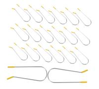 Healvian 20 pezzi Clip per Rulli Elettrici in Acciaio Fermagli Resistenti per Rulli Caldi Facili da Usare e Adatti a Tutti i Tipi di Capelli Colore Casuale Colore Casuale