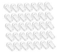 Healvian 200 Pezzi Copri Puntale Lavastoviglie Trasparente in Pvc Tappi Rotondi Protezione Facile da Installare Accessori per Riparazione Cestelli Lavastoviglie