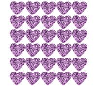 Healvian 200 Pezzi Toppe Paillettes a Forma di Cuore 15 CM Viola per Accessori Fai da Te Decorazioni per Abiti Cappelli e Gioielli Artigianali Forniture Pratiche per Progetti Creativi