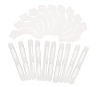 Healvian 20paia Ganci Antiscivolo Per Occhiali Silicone Da Cuscinetti Per Orecchie Leggeri e Comodi Per Sport e Attività Quotidiane