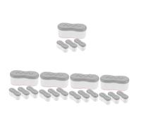 Healvian 20pezzi Alzasedile Per Wc Paracolpi Per Copriwater Riduttore Di Rumore e Protezione Per Superfici Adatto Casa e Hotel