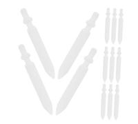 Healvian 24pezzi Pennarelli Punta Fine in Nylon Bianco Per Pennarelli Acrilici Per Disegno Schizzi e Dipinti Su Vari Supporti