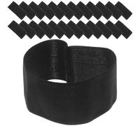 Healvian 25 Pezzi Fascia Elastica da Braccio Nera per Funerali, Multi-funzionale e Resistente All'usura, in Poliestere, per Cerimonie Funebri e Commemorazioni