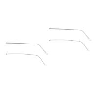 Healvian 2paia Braccioli Per Occhiali Stanghette Trasparenti Metallo Per Occhiali e Sole Facili Da Installare Comfort Elevato e Compatibili Con Vari Modelli