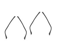 Healvian 2paia Eyeglasses Replacement Arms Facili Da Installare Stanghette Design Elegante Compatibili Con Occhiali e Sole