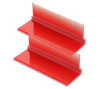 Healvian 2pezzi Accessori Per Pettini Riscaldata Per Styling Per Parrucchieri Pettine Per Stirare e Acconciare Facile Usare
