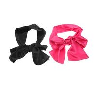 Healvian 2pezzi Fascia Per Satin Per Parrucche e Colori Rosa e Accessorio Per Per e Speciali