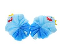 Healvian 2pezzi Giocattoli Da Bagno Per Ragazzo Ragazza Spugne Da Bagno Carine Piccoli Giocattoli Da Vasca in Morbida Rete Scrub Esfoliante Per Corpo Da Vasca