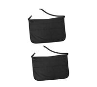 Healvian 2pezzi Grembiule Per Parrucchiere Con Tasche Multiple Cintura Regolabile Mezzo Grembiule Da Lavoro Per Parrucchiere Trucco e Utilità