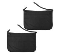 Healvian 2pezzi Grembiule Per Parrucchiere e Con Cintura Regolabile Tasche Multiple Per Forbici e Pettini Materiale Facile Pulire Per
