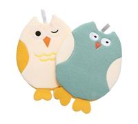 Healvian 2pezzi Guanto da Bagno per Ragazzo Ragazza in Cotone e Poliestere Asciugamani da Doccia Motivo Cartone Animato Scrub per Pulizia del Bagno Idea Regalo per Amici o Famiglie Figli