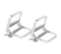 Healvian 2pezzi Manuale Spremi Dentifricio e Colorante Inossidabile Squeezer Per Tubetti Cosmetici e Bellezza Utile Per Risparmiare Ogni Goccia Di Prodotto