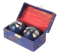 Healvian 2pezzi Palline per Massaggio alle Mani Piccole Rotanti e Portatili Realizzate Materiali di Buona Qualità e Robusti per Fitness e Esercizi alle Mani Texture Piacevole che Non