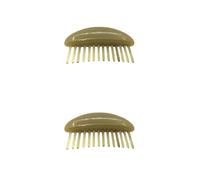 Healvian 2pezzi Pettine Massaggiante Per Capelluto Districante e Setole Morbide Per Per e Portatile e Facile Usare