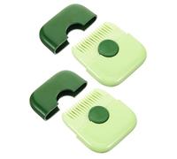 Healvian 2pezzi Pettine Per Taglio Capelli Portatile Tagliacapelli Manuale Per Rime e Doppie Punte Strumento Di Rifinitura Per Tagli Di Capelli Casa Adatto Ragazze e Donne Per Cura Dei