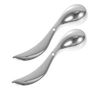 Healvian 2pezzi Rod Di Massaggio Per Contorno Occhi Strumenti Per La Della Barrette Per Crema Occhi Di Spoons Per Maschera Viso Facile Da Trasportare