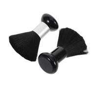 Healvian 2pezzi Soft Bristle Barber Neck Duster Brush for Hair Cleaning Multi-functional Tool for Removing Hair Clippings and Dandruff Salons and Barbershops