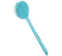 Healvian 2pezzi Spazzola Da Bagno Silicone Con Manico Lungo Spazzola Esfoliante Per Corpo e Schiena Verde Matcha Adatta Tutti Tipi Di Facile Da Riporre Per Appendere Perfetta Per Massaggi e