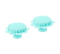 Healvian 2pezzi Spazzola Massaggiante Per Capelluto Per Bagnetto Ragazzo Ragazza Strumento Multifunzionale Per Pulizia e Massaggio Leggera e Facile Da Utilizzare