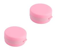 Healvian 2pezzi Spazzola Per Bagno Silicone Per Appendere Massaggiatore e Scrubber Per Per Ragazza e Adulti Colore Rosa Accessorio Per La Della