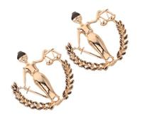 Healvian 2pezzi Spilla da Bavero in Lega Simbolo della Bilancia della Giustizia Adatta per Avvocati e Giudici come Accessorio Elegante per Abiti Regalo Legale per Uomini e Donne