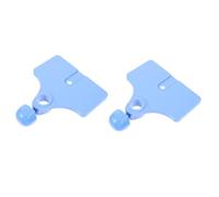 Healvian 2pezzi Vassoio Di Stoccaggio Plastica Per Supporto Infusionale Piatto Porta Goccia Professionale Per Ospedali e Cliniche Facile Da Installare e Pratico Per Strumenti Medici