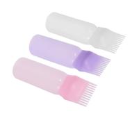 Healvian 3 pezzi Applicatore Tinta con Pettine Graduata per Distribuzione Uniforme Colore e Trattamenti Capelluto Strumento per Colorazione e Shampoo Dry Cleaning