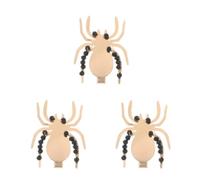 Healvian 3 Pezzi Clip per Chioma Ragno Oro in Lega Cristalli, per Halloween | Fermaglio a Becco D'anatra, Quarzo Sintetico Decorativo, Stile Elegante per Festa e Uso Quotidiano
