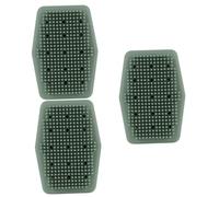 Healvian 3 Pezzi in Silicone Sicuro Per Baby Shower Spazzola Esfoliante Per Il Corpo Spazzola Per Il Bagno E Il Massaggio
