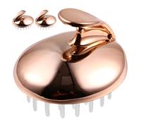 Healvian 3 pezzi Massaggiatore Capelli con Manico Ergonomico Spazzola Silicone per Massaggio Cute e Esfoliazione Sollievo Prurito e Pulizia Profonda Leggero e Portatile per Uomo Donna
