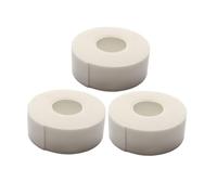 Healvian 3 pezzi Nastro Adesivo per Estensione Ciglia Bianco Tape ed Elastico per Isolare Ciglia Superiori e Inferiori -friendly