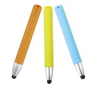 Healvian 3 Pezzi Pennino Capacitivo per Touch Screen in Silicone | Studenti e Uso in Classe, Impugnatura Confortevole, Riduce L'affaticamento della Mano, per Disegno Digitale