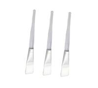 Healvian 3 Pezzi Spazzole per Applicazione Maschera con Cristallo Trasparente Professionali per Maschere Facciali per Trattamenti Casa