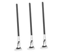 Healvian 3 Pezzi Spazzole per Mascara Angolate Applicatore per Strumento per Make Up Occhi per Donne Bristles Morbidi e Confortevoli Design per Applicazione Grumi