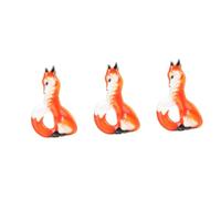 Healvian 3 Pezzi Spilla Fox Brooch Pin Decorative per Abbigliamento Femminile Accessorio Versatile per Cappotti e Perfetta per Speciali e Quotidiana
