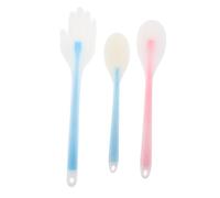 Healvian 3 pezzi Strumenti in Silicone Morbido Martello Massaggiatore Portatile per Spalle e Schiena Guasha Body Hammer per Uso Domestico Rilassamento Muscolare e Trigger Point Therapy