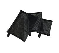 Healvian 3 pezzi Toilette in Rete con Cerniera Portatrucchi Trasparente Organizer Cosmetici Portatile per Viaggio Donna Alta Capacità e Design Multiuso