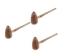 Healvian 3 Pz martello da massaggio in legno grattaschiena massaggiatore per la schiena massaggiatore per il collo i punti trigger massaggiano il legno massaggio strumenti di
