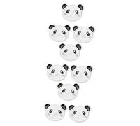 Healvian 3 Set Brooches Panda Shape Creative Breastpins For Students Cute Costume Props Small Unique Design For Accessories 3 Pezzi*3